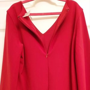 CHICOS U.S Size 4/6P Red Evening Party Dress